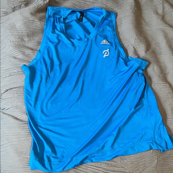 Adidas Men's Bright Blue Tank Top - Picture 1 of 2